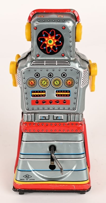 YOSHIYA TIN WINDUP ATOM ROBOT - 8