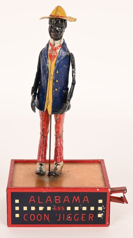 LEHMANN TIN WINDUP OH MY ALABAMA COON JIGGER (1 of 5)