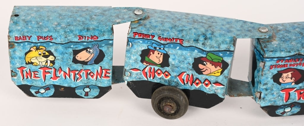 MARX TIN WINDUP BEDROCK EXPRESS TRAIN - 5