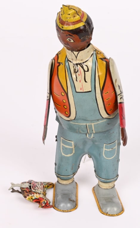 MARX TIN WINDUP CHICKEN SNATCHER (1 of 5)