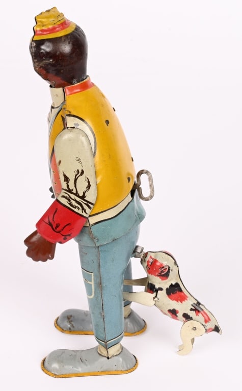 MARX TIN WINDUP CHICKEN SNATCHER - 2