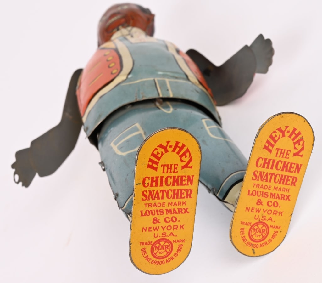 MARX TIN WINDUP CHICKEN SNATCHER - 5