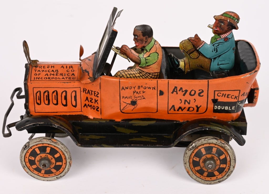 MARX WINDUP AMOS & ANDY FRESH AIR TAXI (1 of 5)