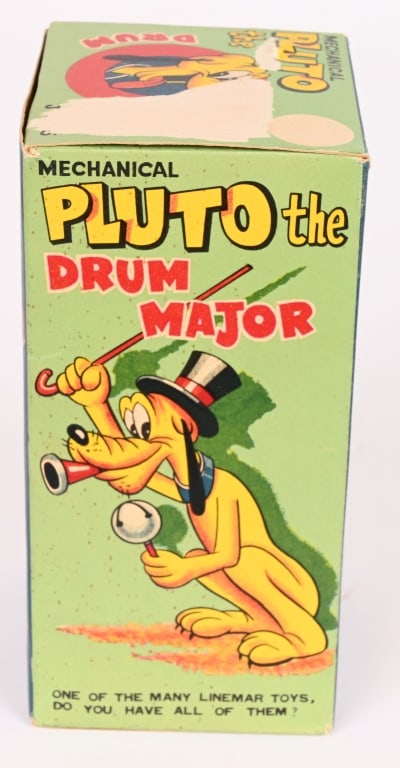 LINEMAR TIN WINDUP PLUTO DRUM MAJOR w/ BOX - 10