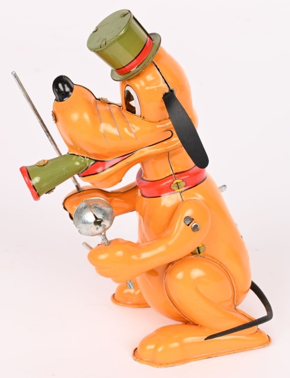 LINEMAR TIN WINDUP PLUTO DRUM MAJOR w/ BOX - 2