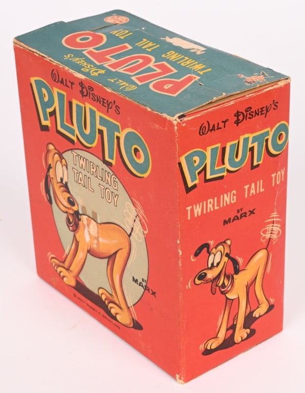 MARX WINDUP TWIRLING TAIL PLUTO w/ BOX - 6