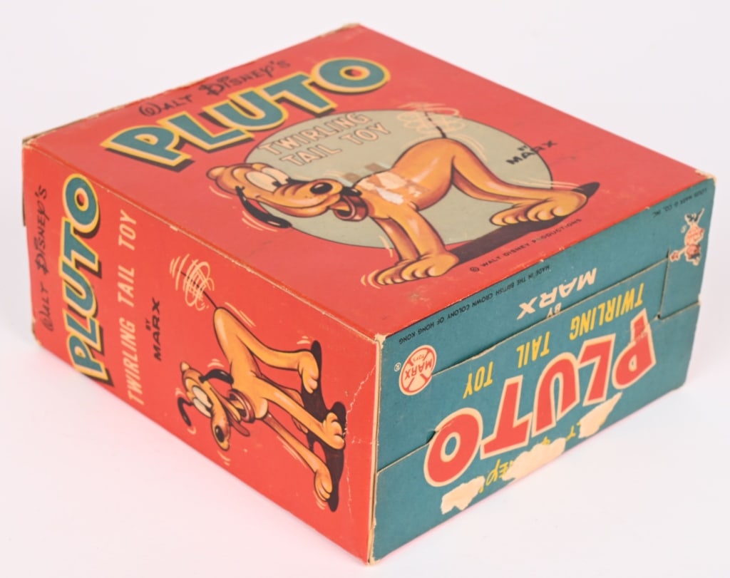 MARX WINDUP TWIRLING TAIL PLUTO w/ BOX - 8