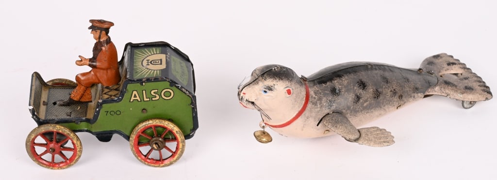 LEHMANN TIN WINDUP SEAL & ALSO (1 of 9)