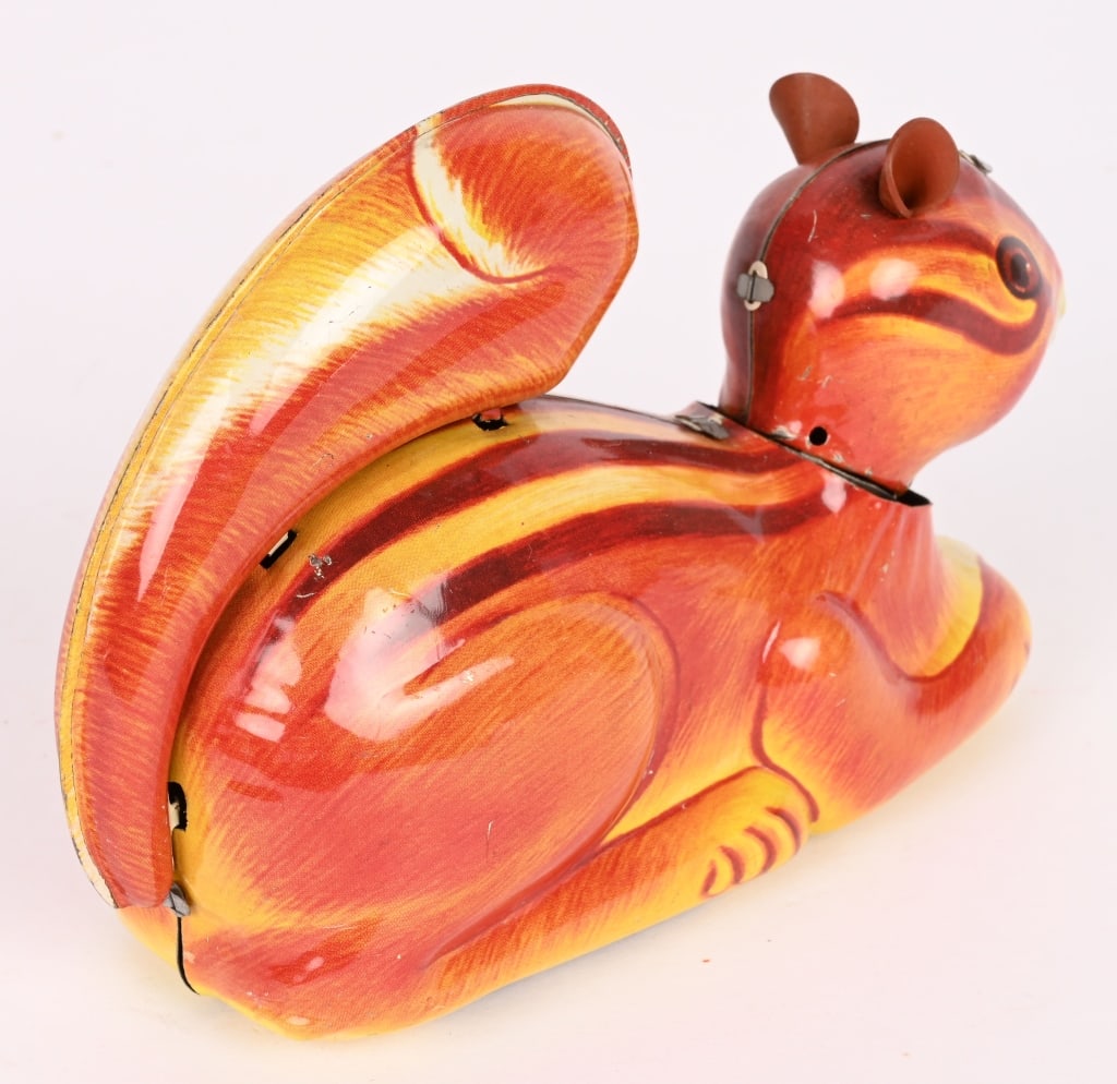 TPS TIN WINDUP JUMPING SQUIRREL w/ BOX - 3