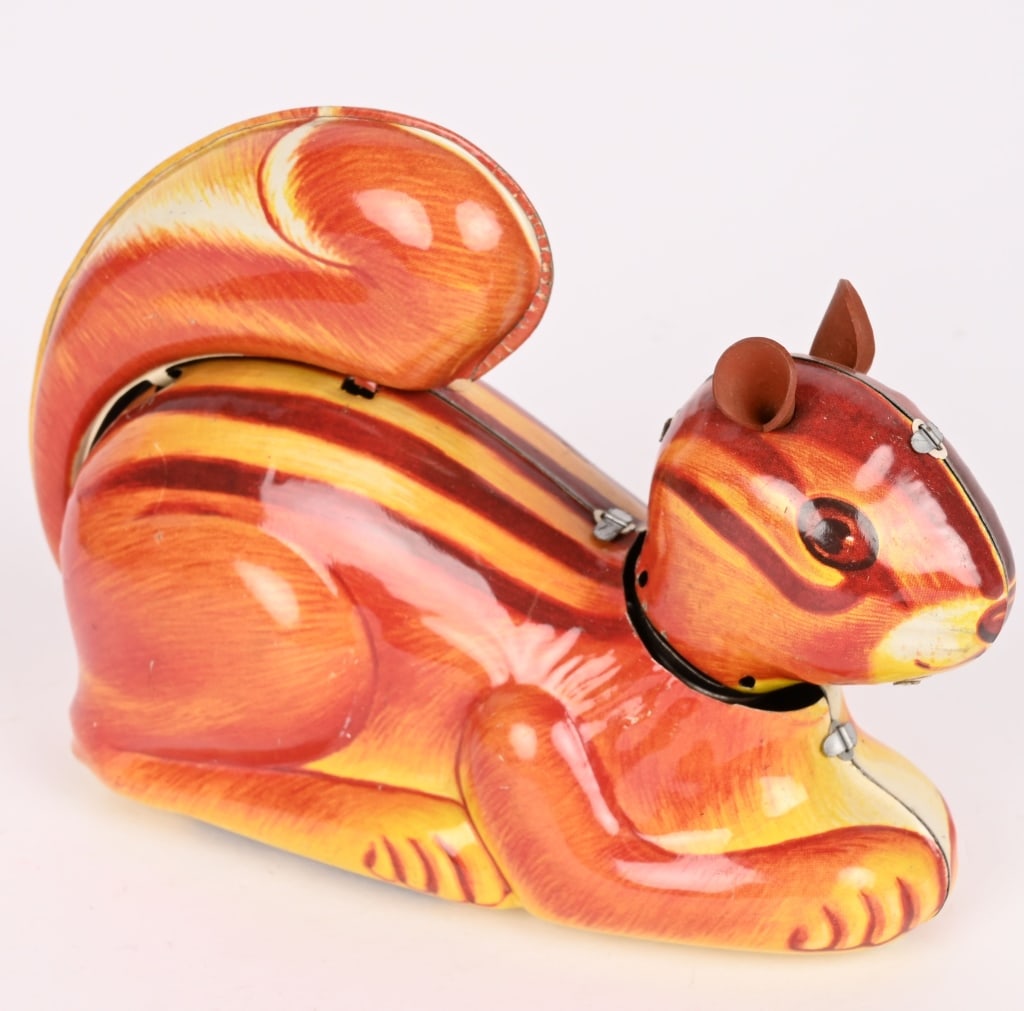 TPS TIN WINDUP JUMPING SQUIRREL w/ BOX - 4