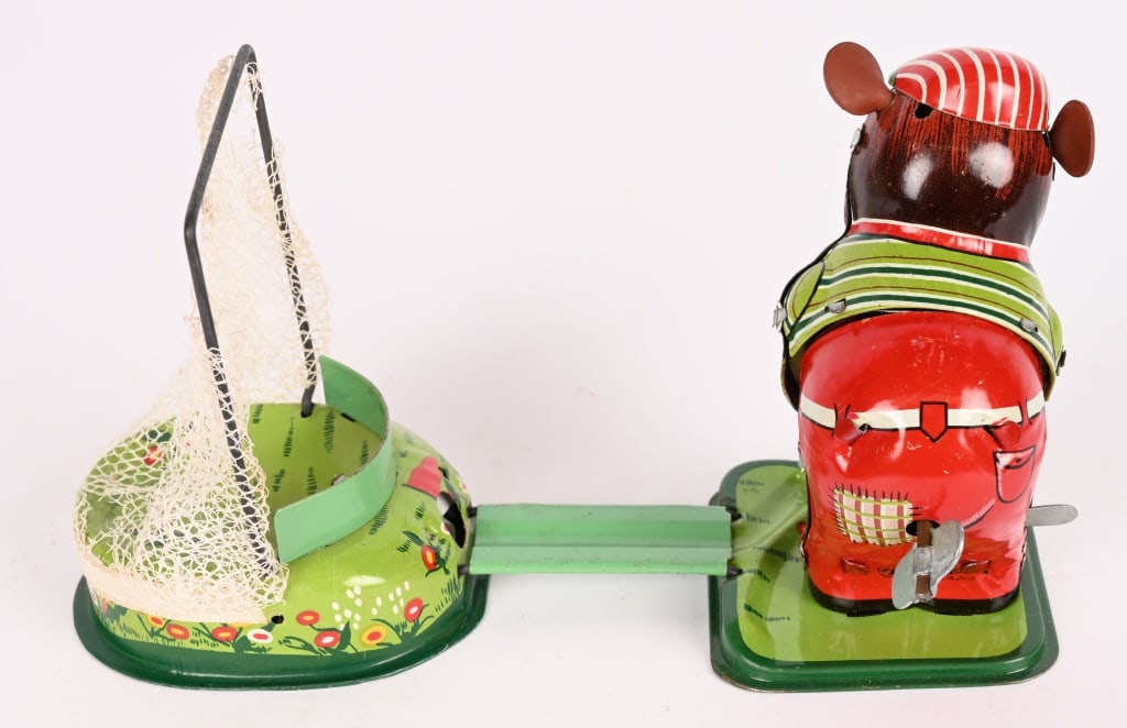 TPS TIN WINDUP MONKEY GOLFER w/ BOX - 3