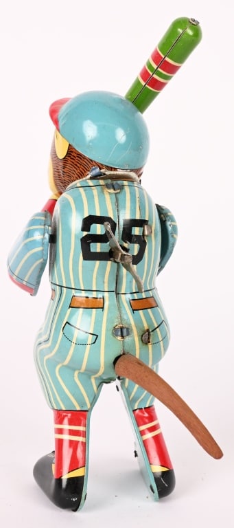 JAPAN TIN WINDUP MONKEY BATTER - 3
