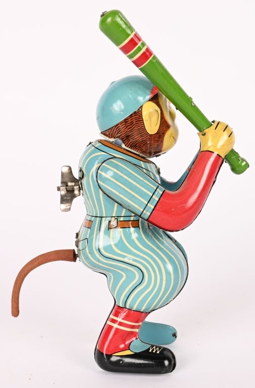 JAPAN TIN WINDUP MONKEY BATTER - 4