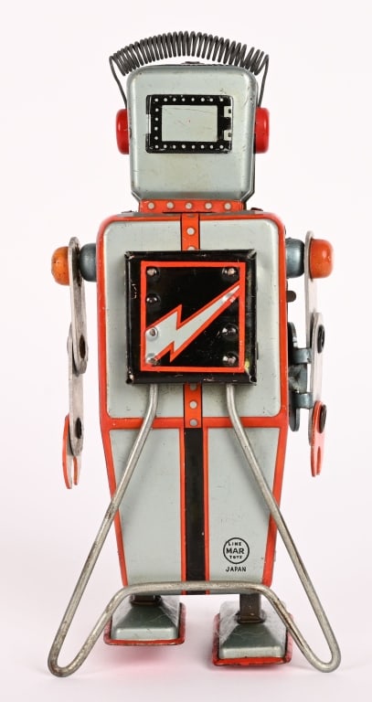 LINEMAR TIN WINDUP EASEL BACK ROBOT - 3