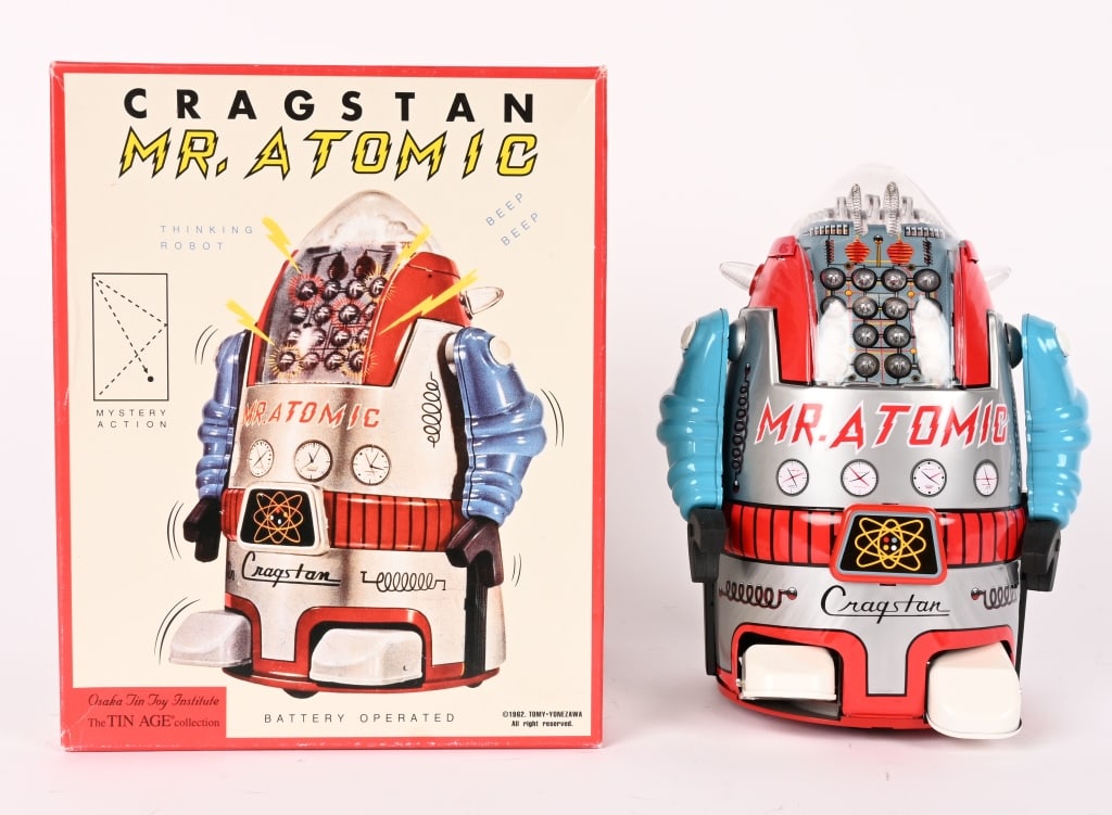 OSAKA BATTERY OP MR ATOMIC w/ BOX (1 of 15)