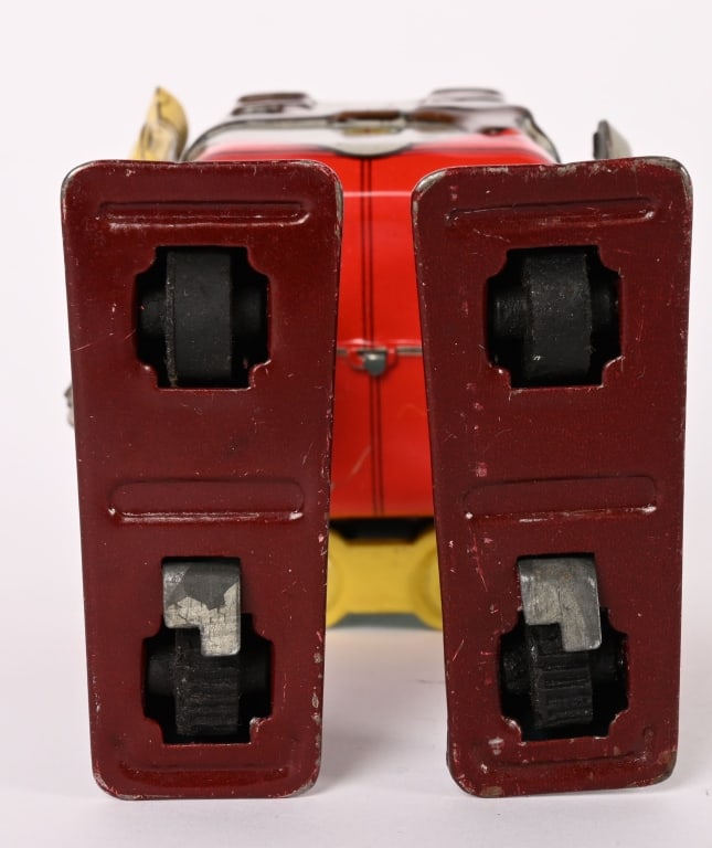 JAPAN TIN WINDUP SPACE COMMANDO - 5