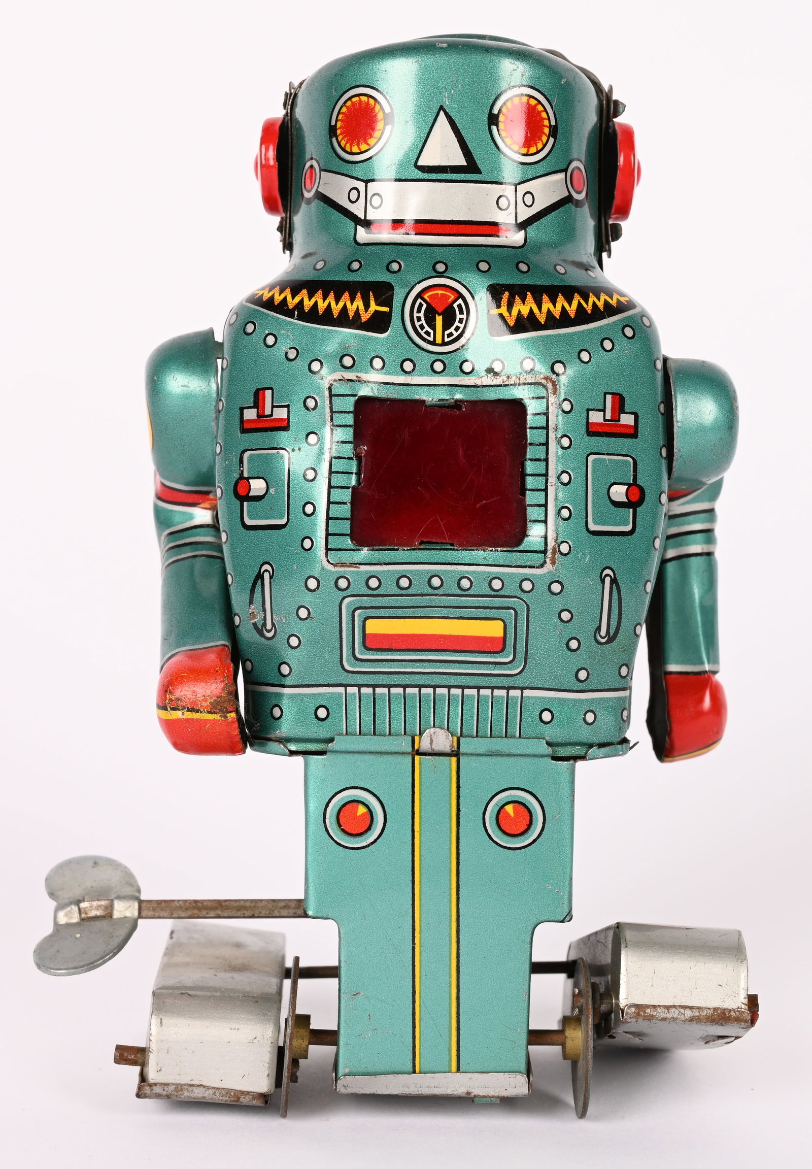 JAPAN TIN WINDUP MIGHTY ROBOT (1 of 5)