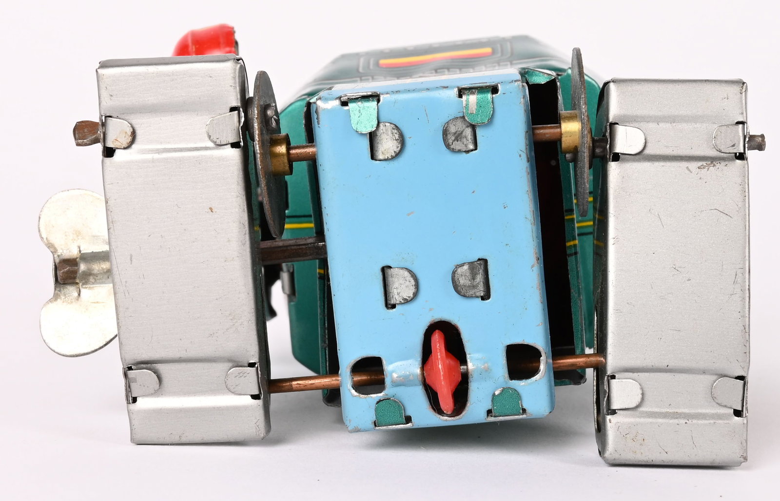 JAPAN TIN WINDUP MIGHTY ROBOT - 5