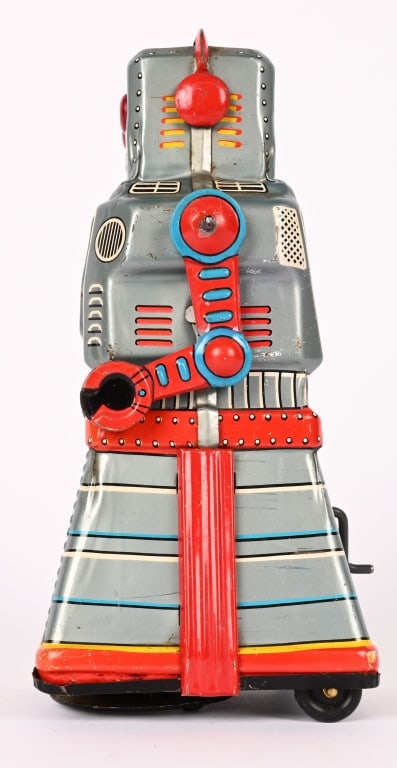 JAPAN TIN WINDUP ATOM ROBOT - 2