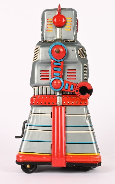 JAPAN TIN WINDUP ATOM ROBOT - 4