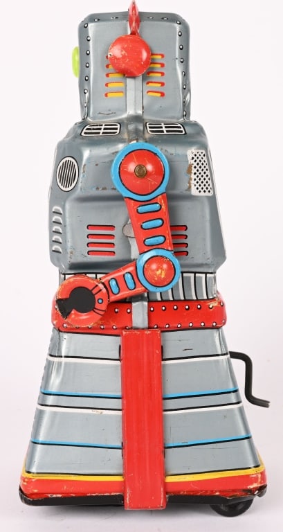 JAPAN TIN WINDUP ATOM ROBOT - 2