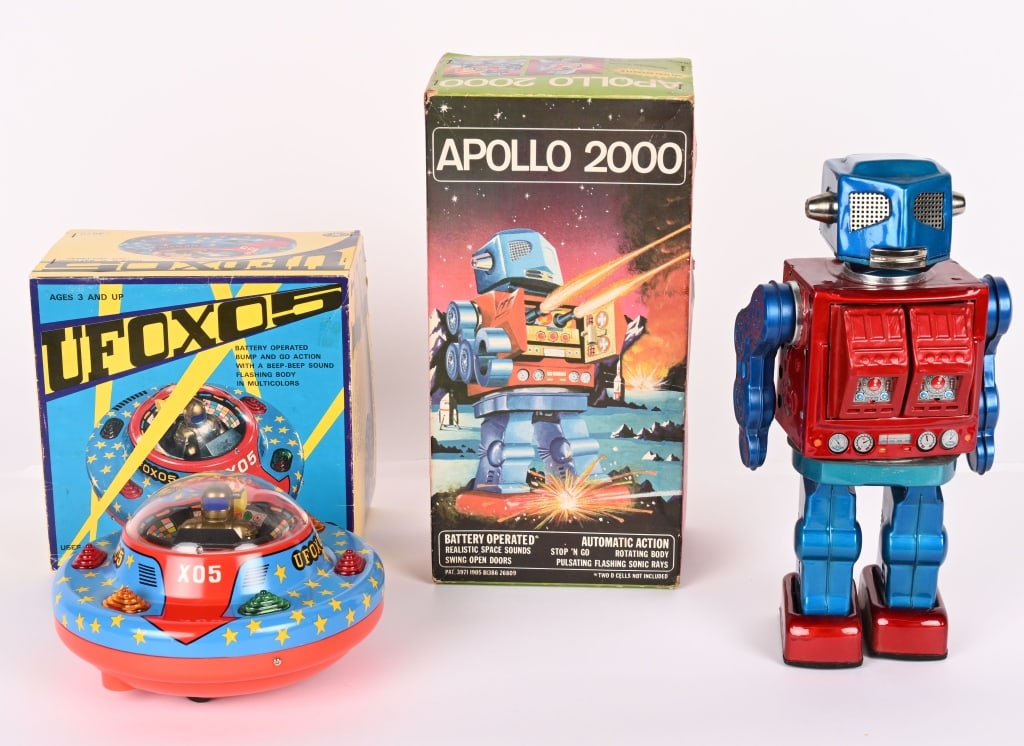 APOLLO 2000 ROBOT & UFO X05 w/ BOXES (1 of 6)