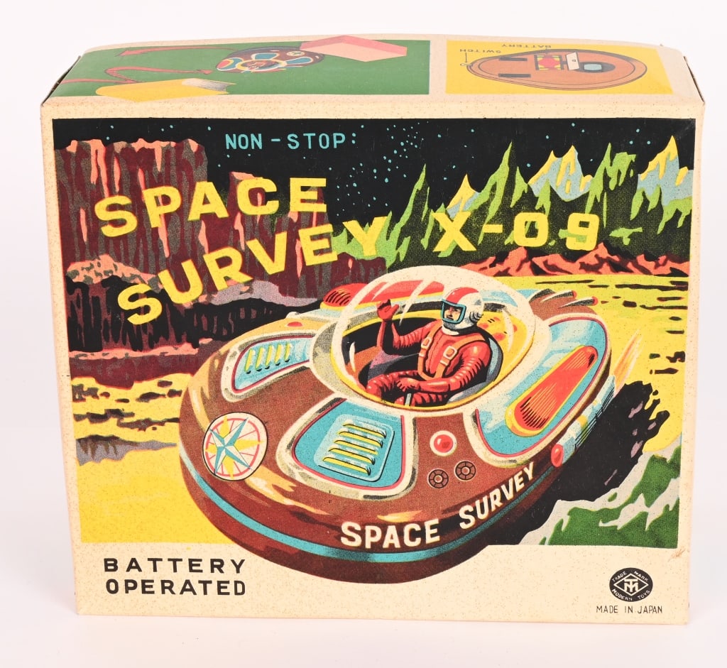 2- ORIGINAL SPACE TOY BOXES - 2