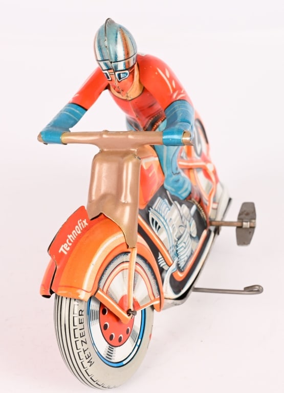 TECHNOFIX TIN WINDUP #2 RACING MOTORCYCLE - 2