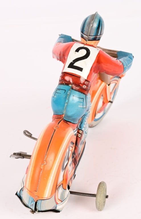 TECHNOFIX TIN WINDUP #2 RACING MOTORCYCLE - 4