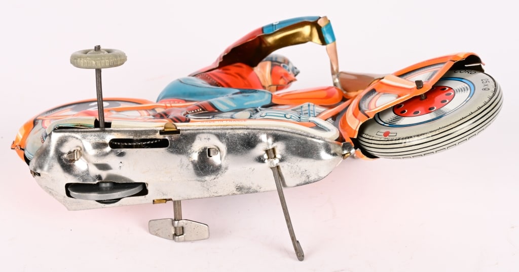 TECHNOFIX TIN WINDUP #2 RACING MOTORCYCLE - 5