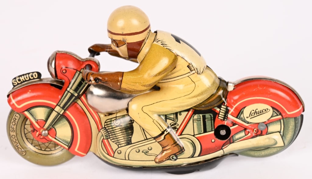 SCHUCO TIN WINDUP MIRAKOMOT 1012 MOTORCYCLE #1 (1 of 5)