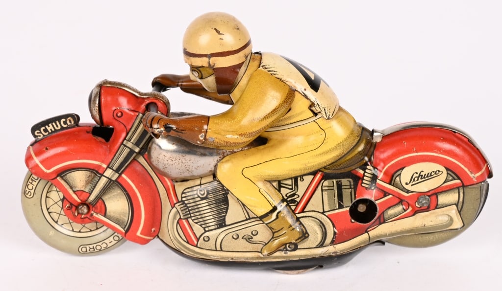 SCHUCO TIN WINDUP MIRAKOMOT 1012 MOTORCYCLE #4 (1 of 5)