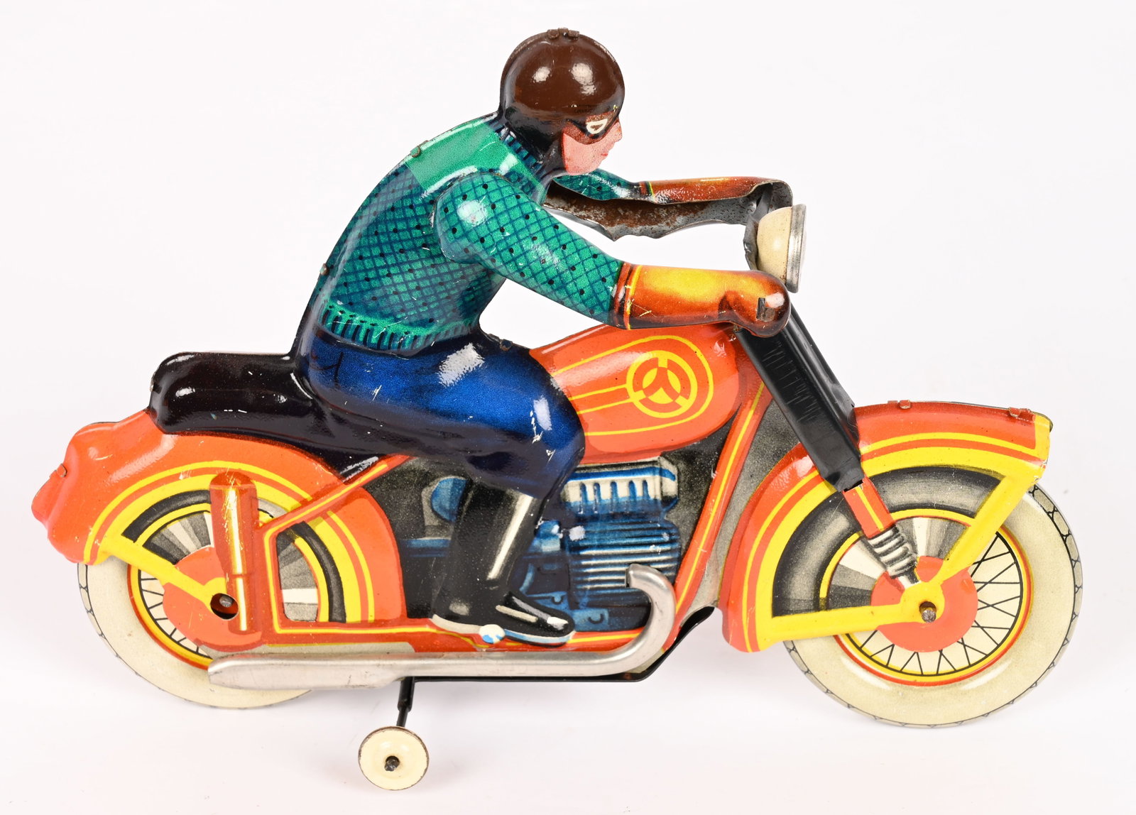 RUSSIAN TIN WINDUP MOTORCYCLE - 3