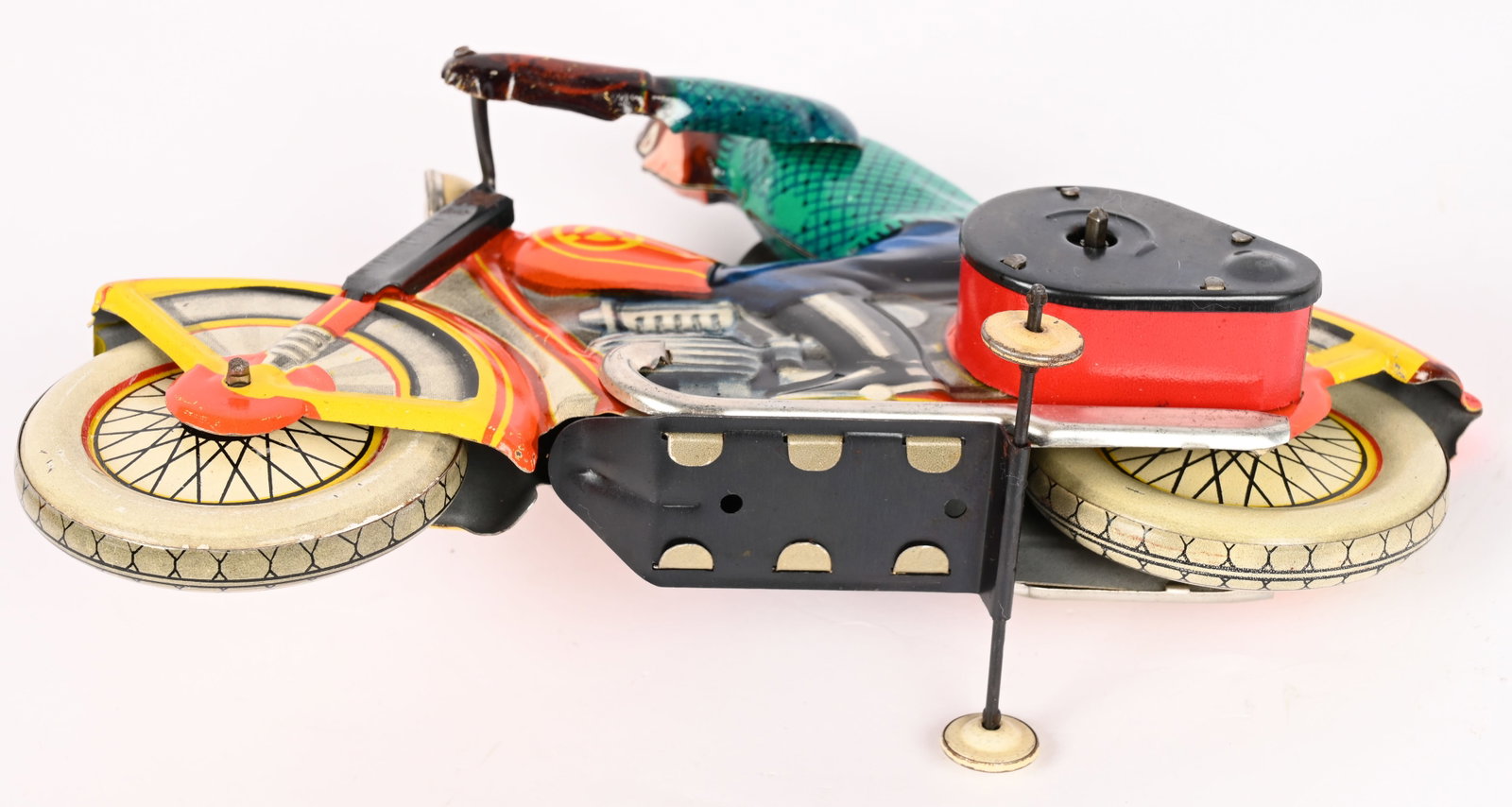 RUSSIAN TIN WINDUP MOTORCYCLE - 5