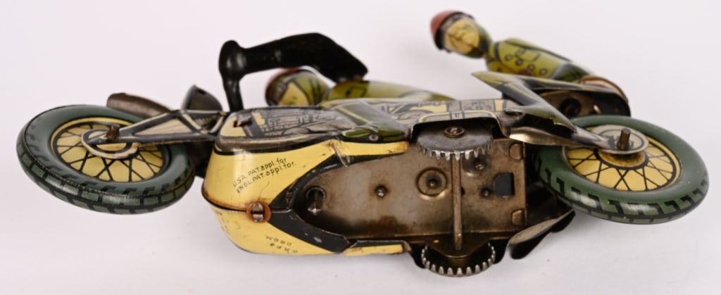 GERMAN CKO KELLERMAN TIN WINDUP MOTORCYCLE - 5