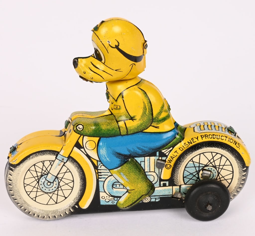 JAPAN TIN FRICTION PLUTO MOTORCYCLE (1 of 5)
