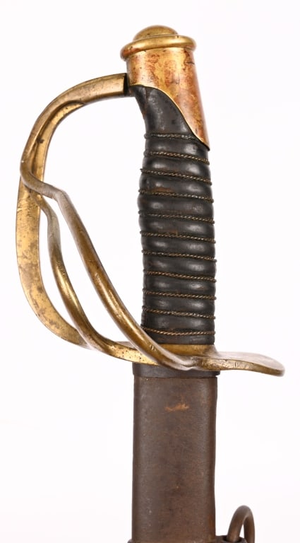 DATED 1859 AMES MODEL 1860 LIGHT CAVALRY SABER - 10