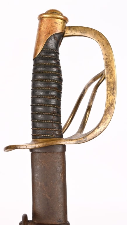 DATED 1859 AMES MODEL 1860 LIGHT CAVALRY SABER - 12