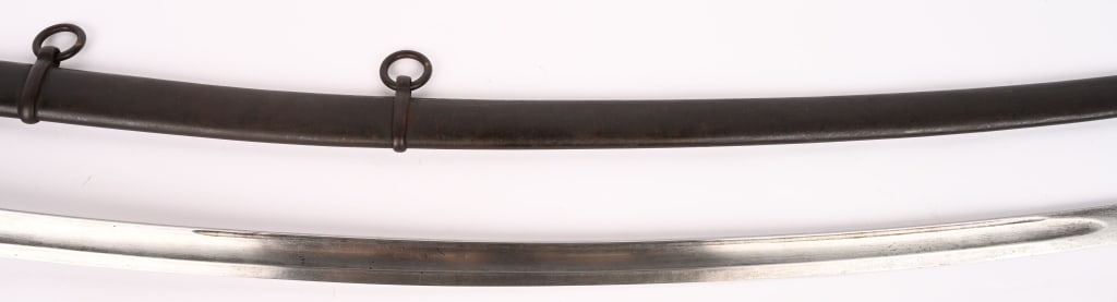 DATED 1859 AMES MODEL 1860 LIGHT CAVALRY SABER - 4