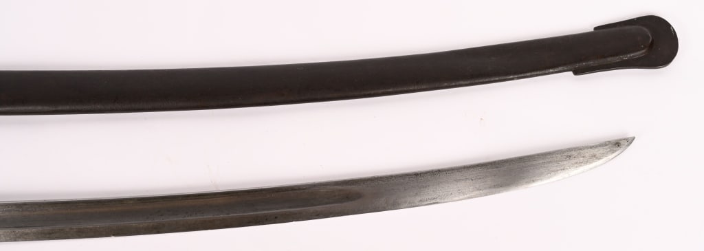 DATED 1859 AMES MODEL 1860 LIGHT CAVALRY SABER - 5