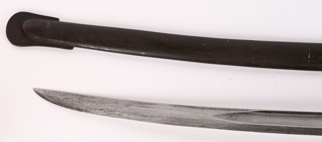 DATED 1859 AMES MODEL 1860 LIGHT CAVALRY SABER - 8