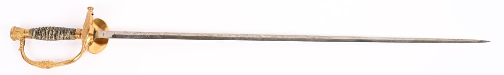 INDIAN WARS M1860 STAFF OFFICER SWORD W WHISTLE (1 of 11)