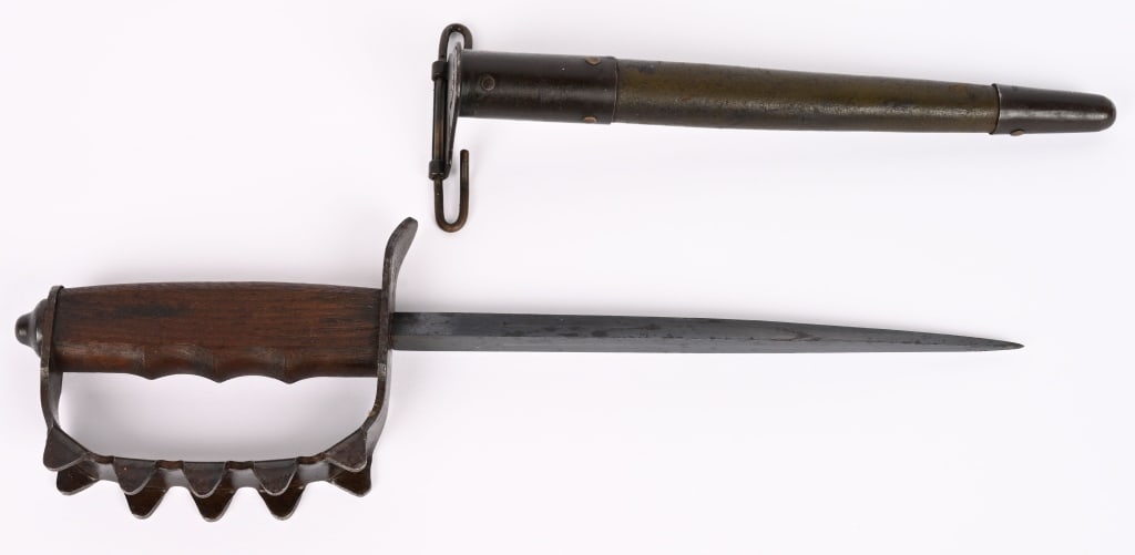 WWI U.S. M1917 RARE TRENCH KNIFE OLC 1917 WW1 (1 of 7)