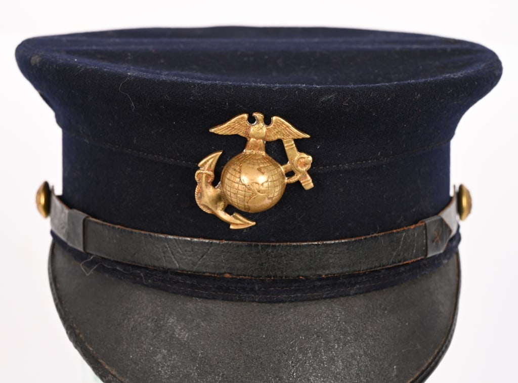 US MARINE CORPS 1904 PATTERN VISOR CAP USMC - 2