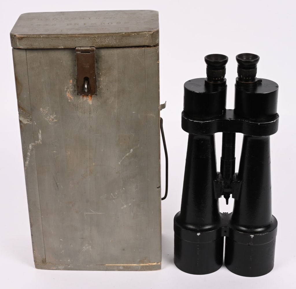 WWI IMPERIAL AUSTRIAN M.8/12 Z-15 BINOCULARS WW1: Doppelfernrohr 15x60 produced for the Austrian army by Carl Zeiss of Jena in 1915, in only 200 examples. On the left eyepiece plate there is the Carl Zeiss Jena logo, on the right one "M.8/12 Z-15