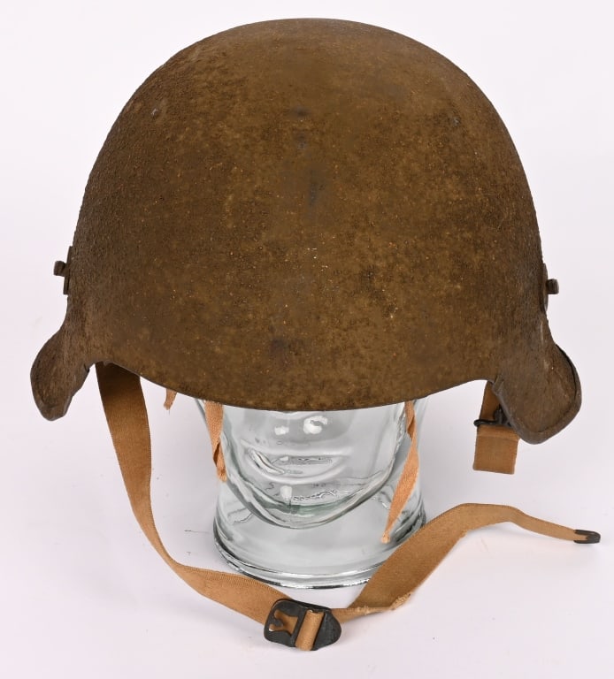 WW1 EXPERIMENTAL NUMBER 8 HELMET W LINER WWI: When the United States entered World War I in 1917 it had no steel helmet. The American military turned to Dr. Bashford Dean, an American zoologist and armor expert who served on the board at both