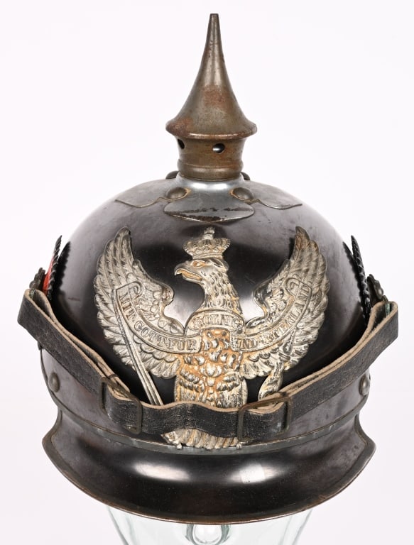 WWI IMPERIAL GERMAN PRUSSIAN LOBSTER TAIL HELMET (1 of 5)