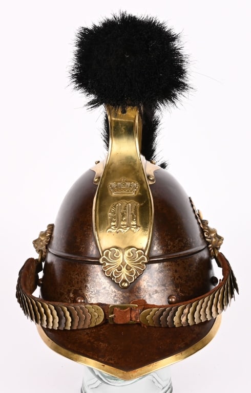 IMPERIAL GERMAN BAVARIAN CULRASSIER HELMET 1842 (1 of 6)