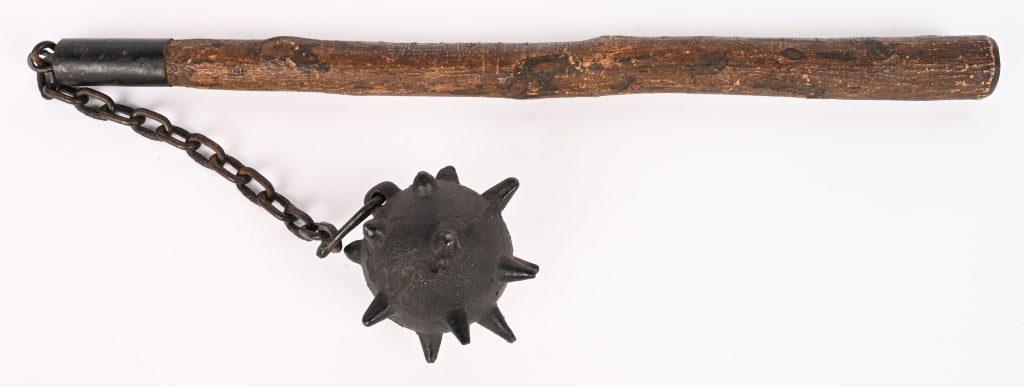 WWI IMPERIAL GERMAN TRENCH FIGHTING MACE FLAIL WW1 (1 of 5)