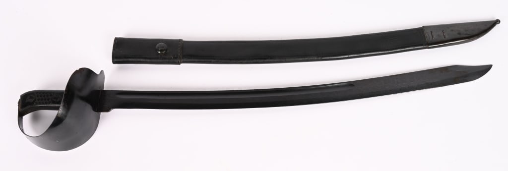 WWI UNITED STATES NAVY M1917 CUTLASS USN WW1: Towards the end of the 19th Century and the beginning of the 20th Century, the US Navy was about to retire its 50 year old mainstay naval cutlass, the M1860, first developed and used for the Civil War